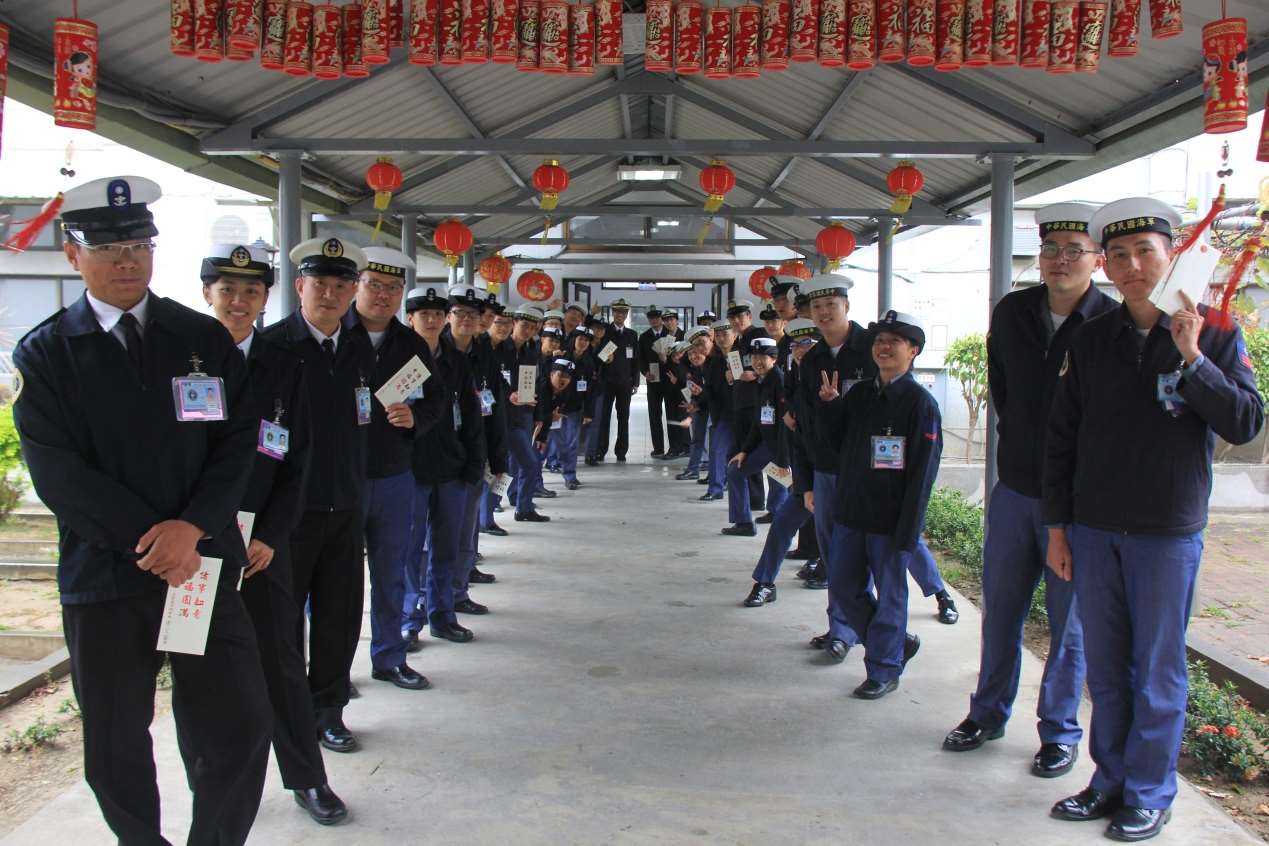 2019-02-04左營通信隊全體官兵於新年舉辦新春拜年活動