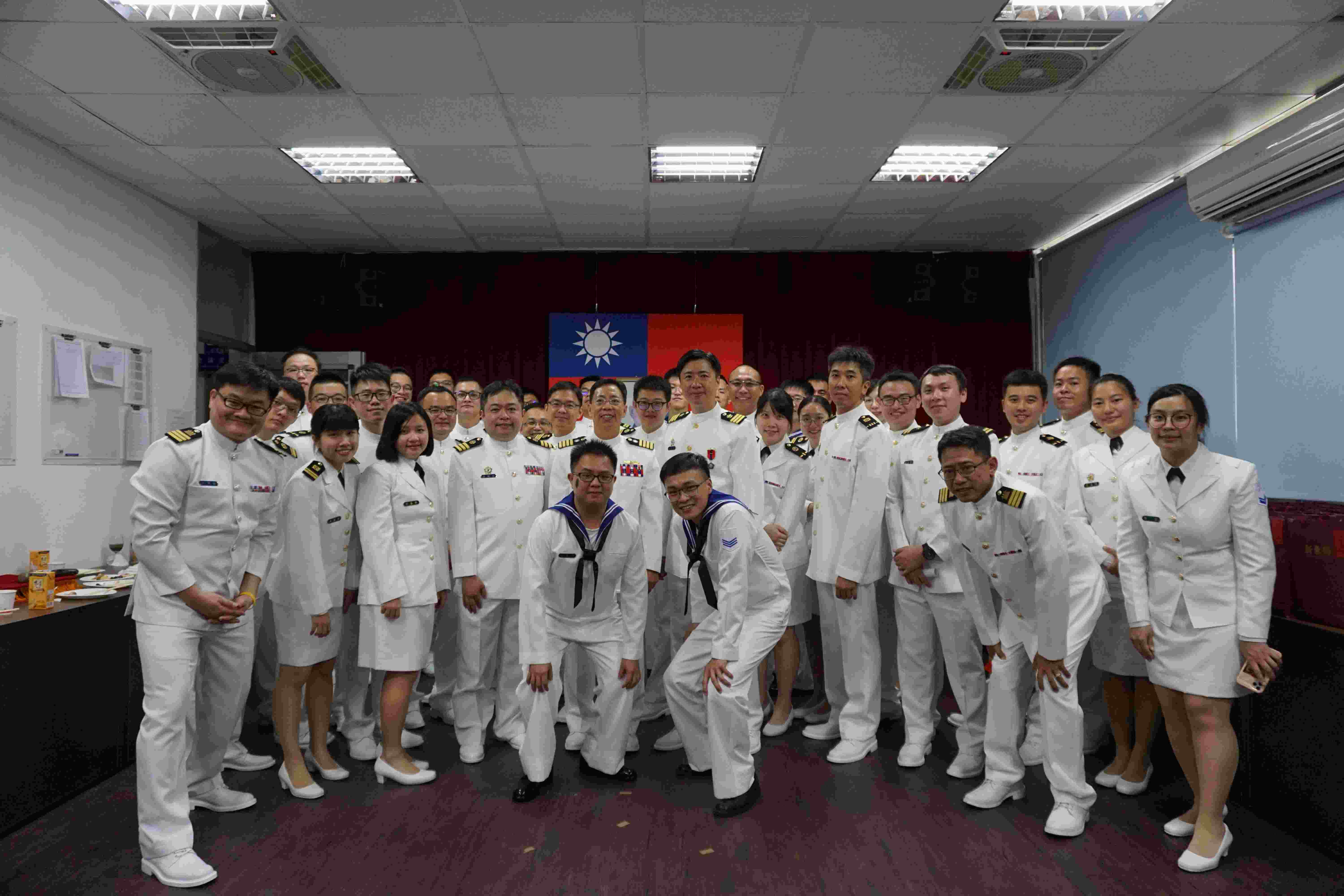 2020-06-23海軍通信系統指揮部日前實退伍人員歡送茶會